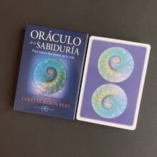 52张西班牙语神谕卡，Oráculo De La Sabiduría，派对游戏，节日礼物 - Oráculo de la Sabiduría - 查看 4