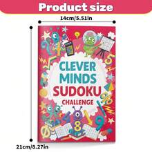 经典数独谜题书，分级挑战，大尺寸清晰网格，附带答案页，提升逻辑思维和专注力 - 聰明頭腦數獨挑戰 - 查看 3