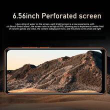 FUFFI Global Unlocked M17 Pro Smartphone With Android, 6.56inch HD Screen, 4GB RAM 64GB ROM, Large Battery 3800mAh, 5MP+13MP Camera, Dual SlM, Unlock Mobile Phone, Included Headphones Type-C Charging Cable, Protector, Pecfect Gift For Holiday Birthday - 白色 - 查看 4