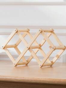 木制酒架，复古创意葡萄酒展示架，适用于客厅酒柜，酒架，万圣节和圣诞节派对用品