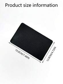 1 片黑色防滑垫，汽车配件防滑垫