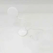 LED Desk Lamp With 3-Level Dimmer, Flexible Gooseneck, Eye-Caring Table Light, USB Powered, Switchable White To Warm Illumination, Ideal For Home Office Reading And Studying - White - View 7