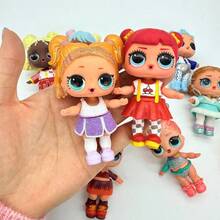 2 Pieces New Exquisite LOL SURPRISE Random Doll Series Toys - PVC Material, 8cm Height, Perfect As Birthday Gifts, Holiday Presents And Desktop Ornaments. - Multicolor - View 9