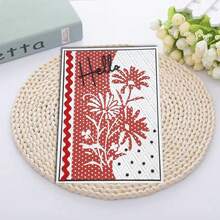 Creative Flowert Cutting Dies, DIY Scrapbooking Album And Embossing Stencil, Greeting Card Making Tool, Card Paper Cutting Crafts ,Gift Card Making Template Die Cuts. - Silver - View 4