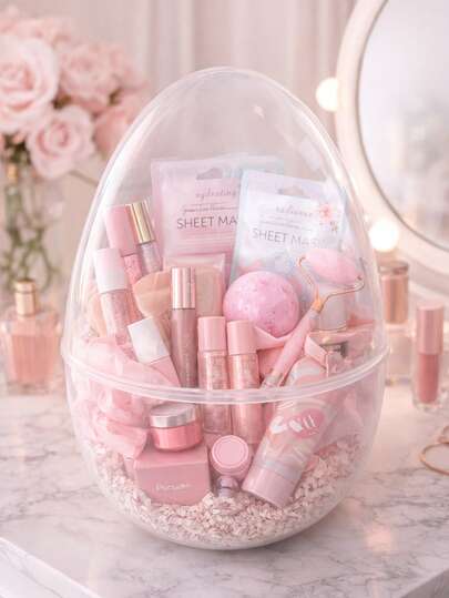 11.8 Inch Large Transparent Fillable Easter Eggs, Giant Hollow Plastic Eggs Suitable For Easter Egg Hunt, 1pc Large Transparent Plastic Gift Box Container For Toys And Candies, DIY Personalized Easter Basket Alternative, Suitable For Party Favors, Candies, Basket Fillers, Party Supplies