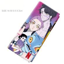 Mattel KPOP 女巫猎人动漫明星形象周边，三折长款 PU 皮革钱包 - 彩色 - 查看 10