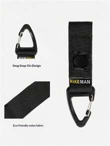 Mosquetón de nailon, hebilla multifuncional en forma de triángulo, gancho para llavero, hebilla de fijación, equipo de camping, artículos esenciales de camping - Multicolor - Ver 7