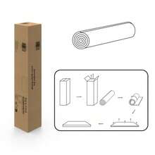 Comfortable Mattress H3, Medium Firmness, Oeko-Tex Certified, 7 Cm High, Made In China, 7-Zone Foam Padding, Effective Lumbar Support - 白色 - 查看 4