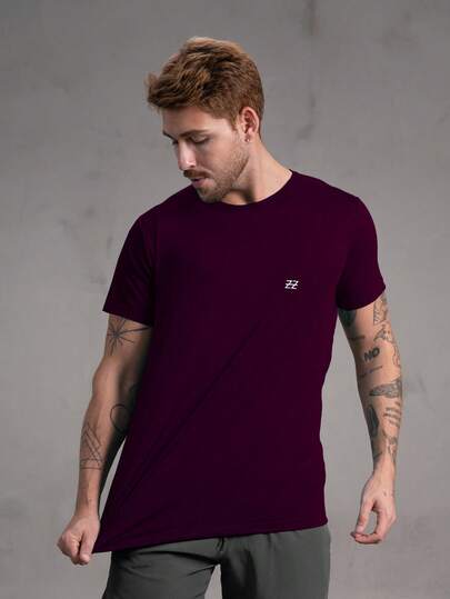 Camiseta Poliamida Dry Fit Masculina Manga Curta Academia Camisa Malhar Dia A Dia Premium