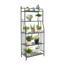 YUNRUX Flower Stand - Black - View 1