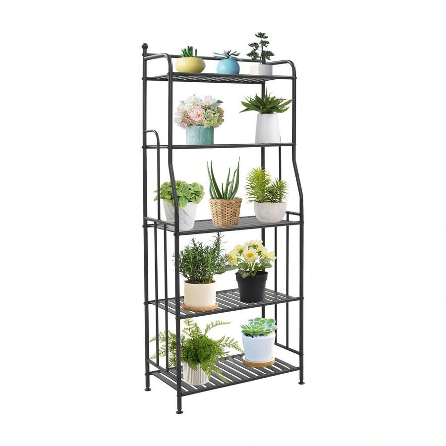 YUNRUX Flower Stand - Black - View 1