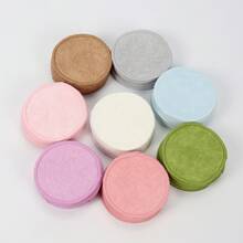 5 miếng bông tẩy trang tái sử dụng, có thể giặt máy, dùng để làm sạch da mặt, tẩy trang, phù hợp với mọi loại da. - Nhiều màu - Xem 10