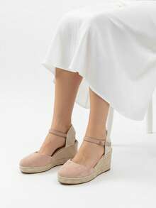 Soraia Shoes - Women's Jute Wedge Sandals - Comfortable And Elegant ✅ 24/72h Delivery To Spain (Peninsula) - Pink - View 7