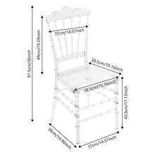 YUNRUX Dining Chairs - White - View 2