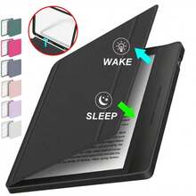 For KOBO Libra Color/2 7 Inch E-Reader Case Magnetic Cover N428 N418 Acrylic Split Protective Shell Auto Wake/Sleep 360 Rotation Detachable - Multicolor - View 1