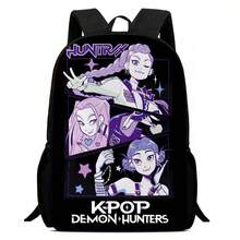 K-POP Witch Hunting Girl Group Print Cartoon Anime Backpack, Lightweight Student Bag - Multicolor - View 52