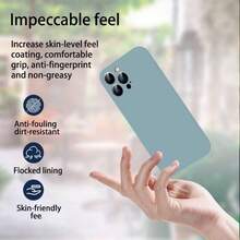 Compatible Case For Y28 6.68 Inch, Soft Liquid TPU Silicone, Protective Shell, Shockproof And Scratch-Resistant - Live Y28 + Purple Herb - View 8