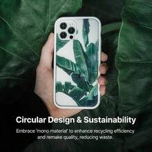 - Funda compatible con 16 Pro SolidX - Funda protectora reforzada que absorbe los golpes con proteccin cadas de 3, 5/12 pies, color beige - iPhone 16 Pro + Concha beige - Ver 8