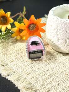 New Rhinestone Ring Electronic Counter, Compact And Portable, Suitable For Knitting, Tasbih (Prayer Beads), Games, Sports, And Other Counting Purposes - Multicolor - View 12