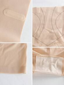 1pc Women's Shapewear Tummy Control Butt Lifting Waist Cincher Shorts Underwear MOVWIN - Apricot - View 7