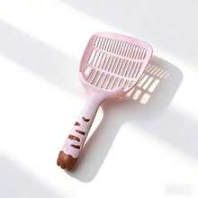 这款高品质细网猫砂铲采用细网设计，是清理猫砂的必备工具。它适用于结团型猫砂，不会粘底，而且可以重复使用。