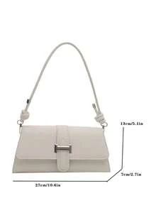 New Chinese Style Baguette Bag For Women, Underarm Bag, And Chic, Niche, Commute, Elegant Shoulder/Crossbody Bag - Multicolor - View 10