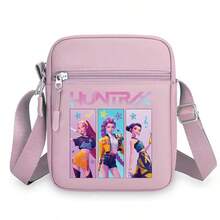 K-Pop  New Cartoon Print Crossbody Bag, Casual & , Cute For Boys, Girls, And Women - Multicolor - View 8