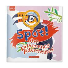 Spot The Difference Puzzle Workbook – Cute Animal & Daily Scene Pages, Builds Observation, Thinking Skills And Concentration - Spot the Challenge Adventure - View 12