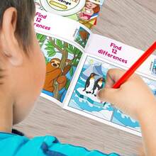 Spot The Differences Activity Book – Picture Compare Puzzles, Cute Scenes, Builds Observation, Focus And Visual Thinking, Easy Pages For Everyday Practice - Find the Difference Challenge - View 5