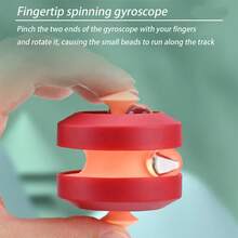 1-4pcs Adult Stress Relief Gyro/Stress Relief Toy/Finger Spinner - Marbles - Adult Stress Relief/Unique Finger Spinning Gyro, Selected Natural ABS Beads, Suitable For: Stress Relief, Emotion Release, Hand Flexibility Exercise, Finger Flexibility Exercise, Unisex Stress Relief Toy (4 Colors, Random Delivery) - Multicolor - View 12