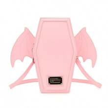 Women Shoulder Bag Fashionable Steampunk Gothic Style Backpack, Lightweight And Portable, Stylish And Casual - 粉色 - 查看 2