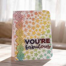 Creative Flower Cutting Dies, DIY Scrapbooking Album And Embossing Stencil, Greeting Card Making Tool, Card Paper Cutting Crafts ,Gift Card Making Template Die Cuts. - Silver - View 2