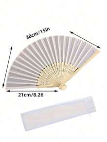 Personalized Wedding Fan Candy, Wholesale Carved Bride Party Favors, Wedding Ceremony Fans, Rustic Style Wedding Candy Fans, Personalized Wedding Candy Fans - Multicolor - View 12