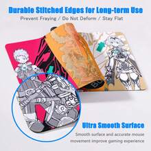 Large Mouse Pad Xenoblade Chronicles Gaming Carpet Computer Office Accessories Mouse Mats XXL Bottom Anti Slip Keyboard Mausepad - TJ24083085L - Xem 4