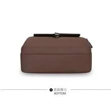 Nuevo bolso de hombro pequeño cuadrado de nailon para mujer, cartera de negocios multicapa, bolso de hombro, bolso de pecho, bolso bandolera - Negro - Ver 3