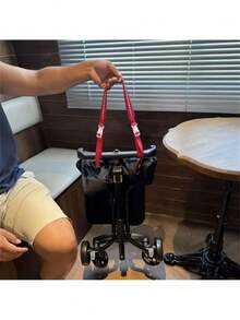 Extension Detachable Shoulder Strap For Ball Chain Crossbody Bag Wide Woven Extension Rope Bag Accessories - Multicolor - View 2