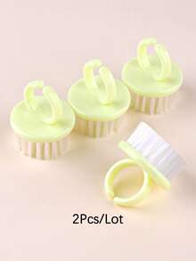 2/4/10pcs Nail Brush, Multi-Functional Brush For Nail Care, Nail Cleaning, Nail Dust Removal And Dirt Cleaning - Multicolor - View 38