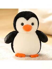 7.87英寸企鹅毛绒玩具，可爱柔软，适合女孩男孩，生日、儿童节、万圣节、感恩节礼物之选，动物爱好者收藏品 - 彩色 - 查看 4