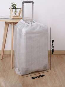 Practical Non-Woven Fabric Luggage Cover, Suitcase And Travel Cover, Luggage Protective Cover. Thickened, Waterproof And Wear-Resistant, Dustproof And Stain-Proof Luggage Bag, Reusable, Holiday Essential, Vacation Accessory, Travel Holiday Essential, Summer Vacation And Back-To-School Season, Cruise Travel Bag, School Supplies, School Supplies - Multicolor - View 10