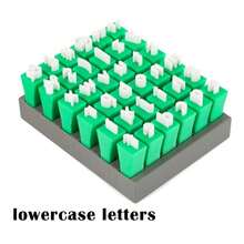 Polymer Clay Letter Stamp Set, Personalized Pottery Clay Stamp, DIY Embossing, Family Activities - Multicolor - View 10