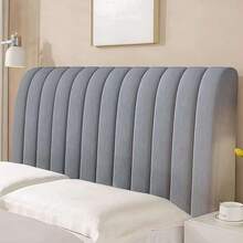 Luxury Thicken Headboard Cover Bed Head Back Decor Protector Slipcover 150CM - Grey - View 2