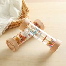 Đồ chơi lục lạc bằng nhựa ABS cho bé, đồ chơi mô phỏng tiếng mưa nhiều màu sắc, đồ chơi kích thích giác quan và rèn luyện khả năng tập trung cho trẻ sơ sinh, quà tặng Giáng sinh, Halloween, sinh nhật. - Nhiều màu - Xem 11