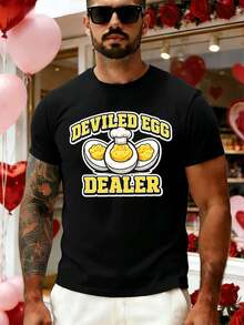 T-shirts pour hommes - Noir - Voir 1