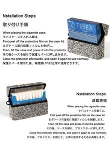 Hộp đựng đầu đốt thuốc lá điện tử không đốt cháy cao cấp, trang trí bằng đá quý lấp lánh, được thiết kế độc quyền cho TEREA, phủ 720° với khoảng 9.300 viên đá, chất liệu PC + đá nhân tạo, nhẹ và dễ cất giữ, có lỗ treo, thích hợp làm quà tặng cho người dùng TEREA hoặc phụ kiện đầu đốt thuốc lá điện tử không đốt cháy. - Nhiều màu - Xem 8