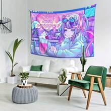 NEEDY STREAMER OVERLOAD Tapestry - Perfect For Living Room, Bedroom & Office Decor, Sports Lover's Gift, Soft Textured Home Accent - Multicolor - View 4