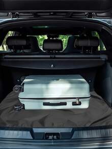 1Pc 27.5*47.2In Waterproof Car Trunk Mat, Durable Polyester Stain Resistant Foldable Liner, Universal Fit Most Vehicles Sedans SUVs Trucks, Easy Install Clean Interior Cargo Protection Mat - Trunk Mat - View 6