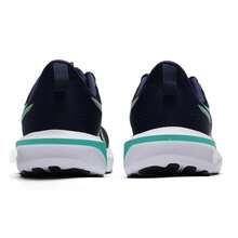 Asics 男士跑步鞋 GT-1000 14，轻便，适合日常锻炼和跑步，1011C077-401 - 深藍色/綠色 - 查看 5