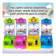 Rotacion Maquina De Peluches Garra Doll Con Leds Rgb Nuevo - Azul - Ver 9