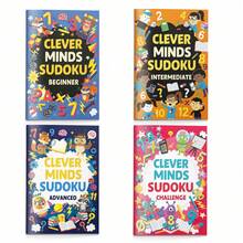Classic Sudoku Puzzle Books, Level-Based Challenges, Large Clear Grids, Answer Pages Included, Boost Logical Thinking And Focus - Clever Minds Sudoku Challenge - View 2