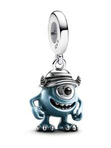 新款925纯银卡通动物吊坠，适合女士DIY手链，时尚珠宝，生日派对礼物 - 彩色 - 查看 11